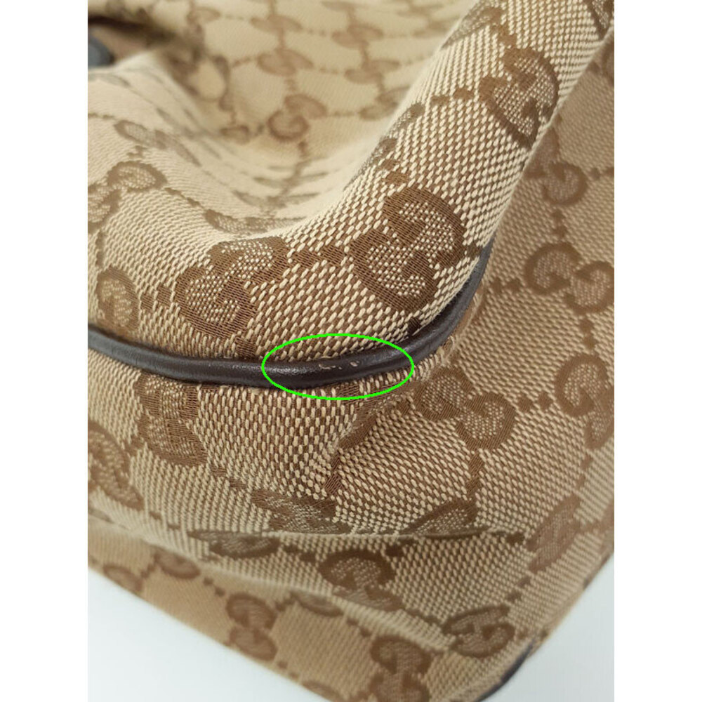 Gucci Sukey Tote Shoulder Bag GG monogram canvas leather Beige Brown - Picture 4 of 9